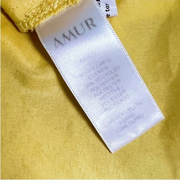 AMUR Pleated Chiffon Square Neck Sleeveless Side Cutout Ruffled Maxi Gown 6 - Picture 11 of 13